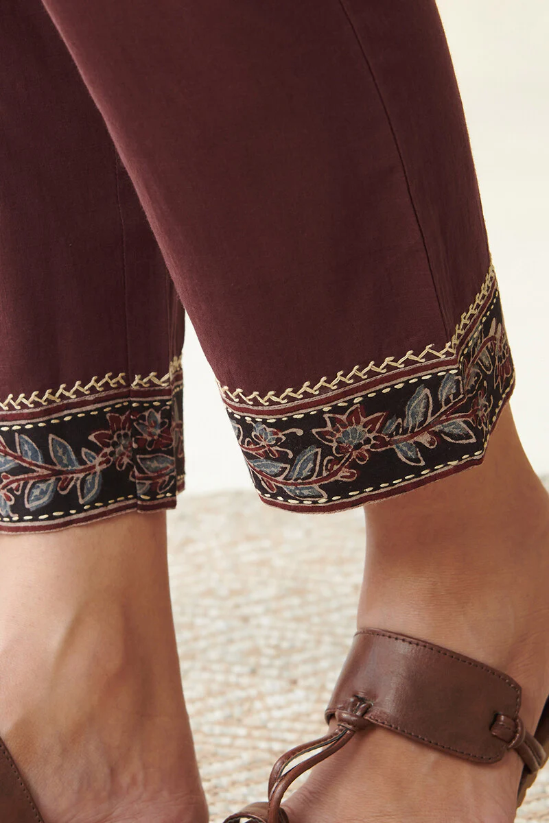 Sehra Yasmina Ajrak Narrow Pants - Image 4