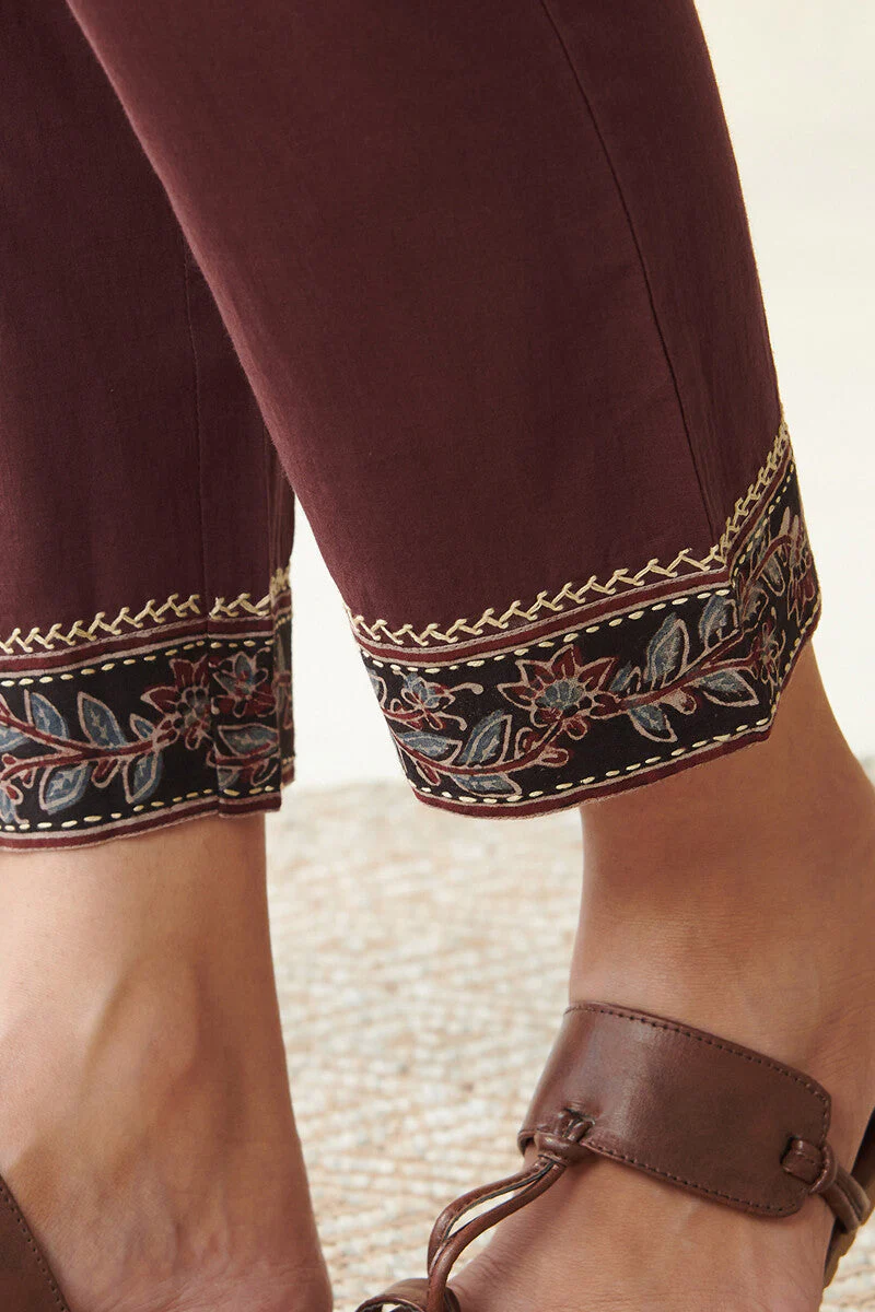 Sehra Yasmina Ajrak Narrow Pants - Image 4