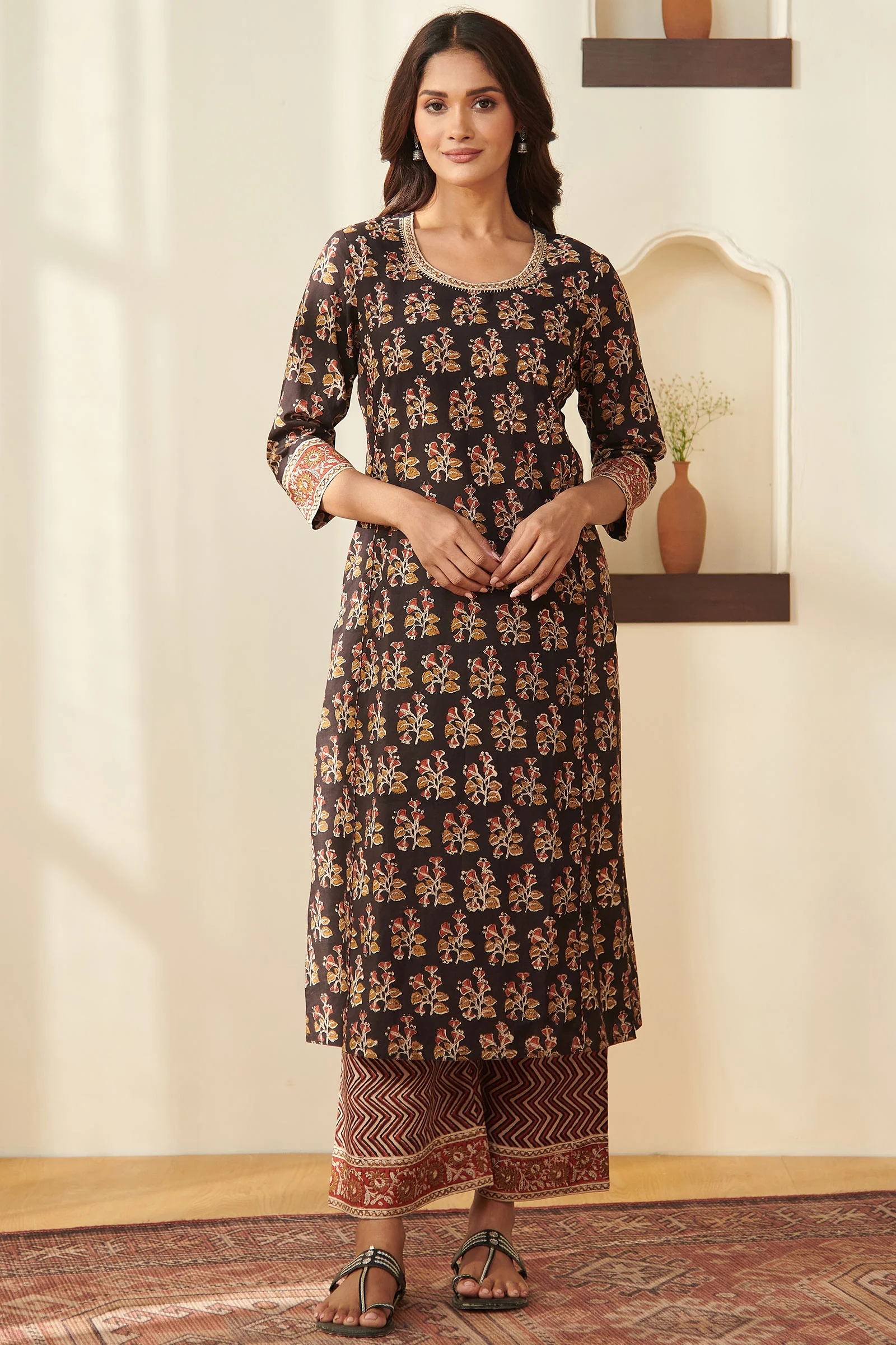 Sehra Yasmine Bagru Kurta - Image 2