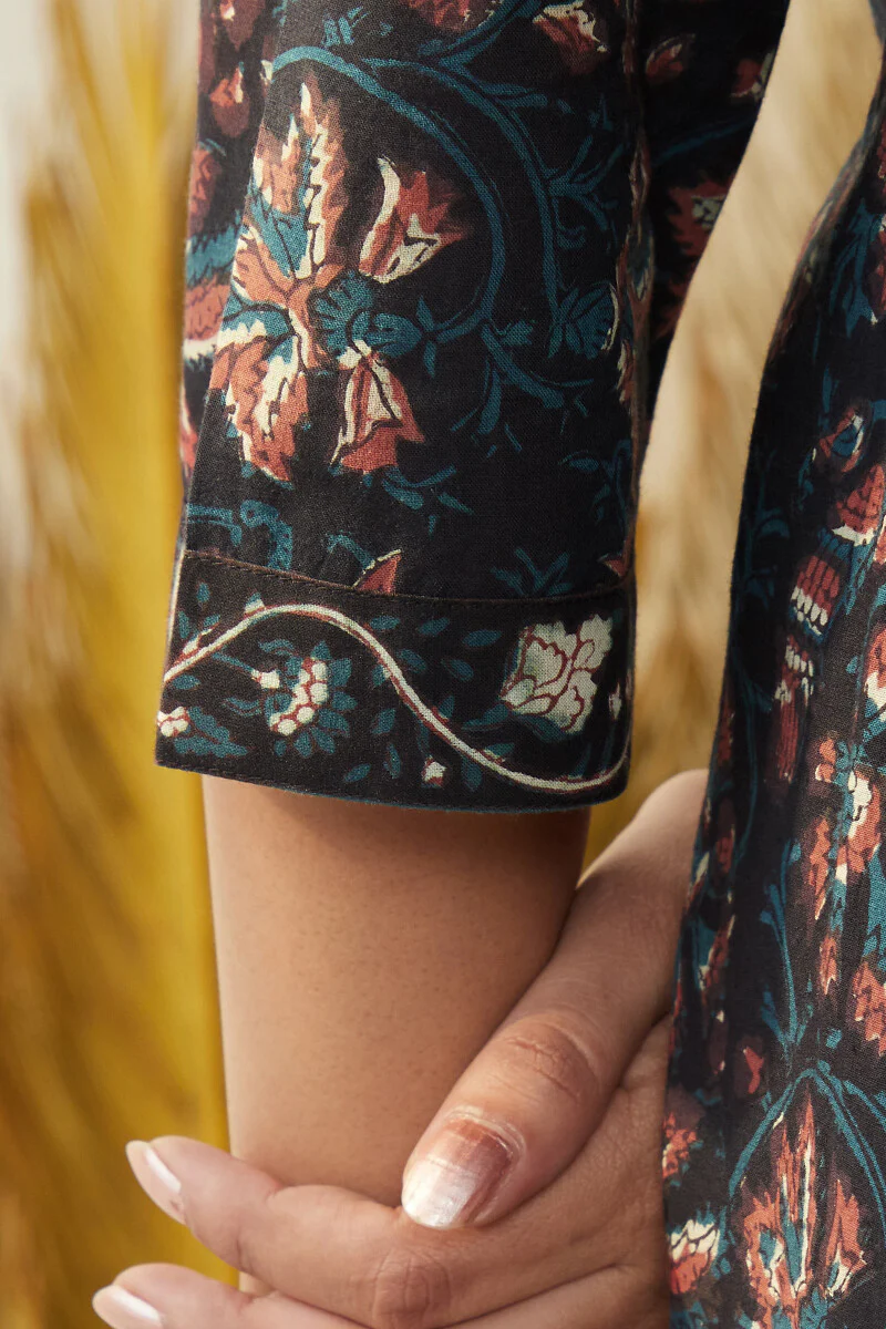 Sehra Zafia Bagru Kurta - Image 6