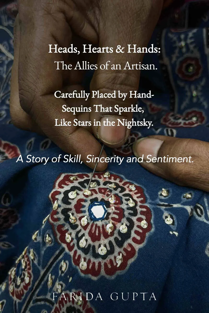 Sehra Zafina Ajrak Kurta - Image 10