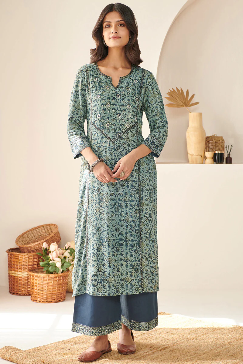 Sehra Zafina Akola Kurta - Image 2