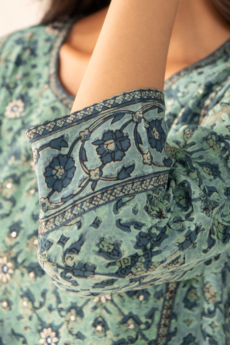 Sehra Zafina Akola Kurta - Image 6