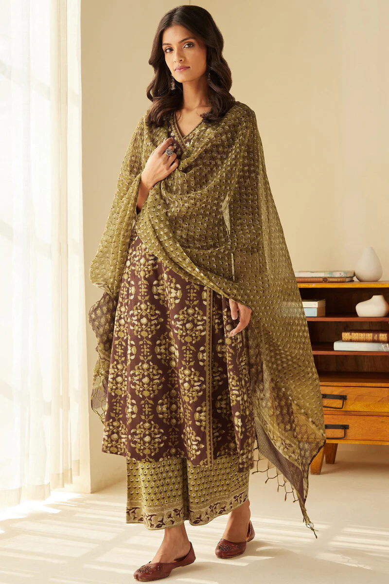 Sehra Zainab Bagru Kurta - Image 4