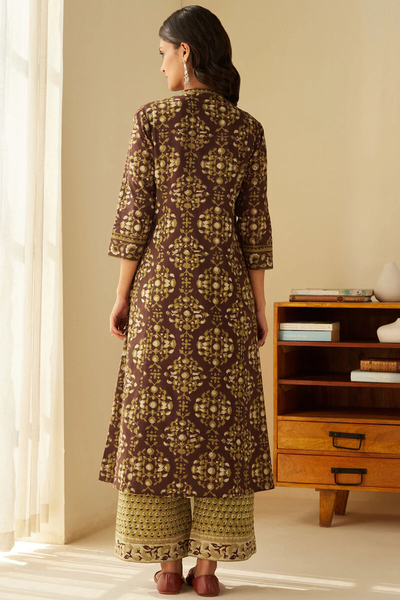 Sehra Zainab Bagru Kurta - Image 8