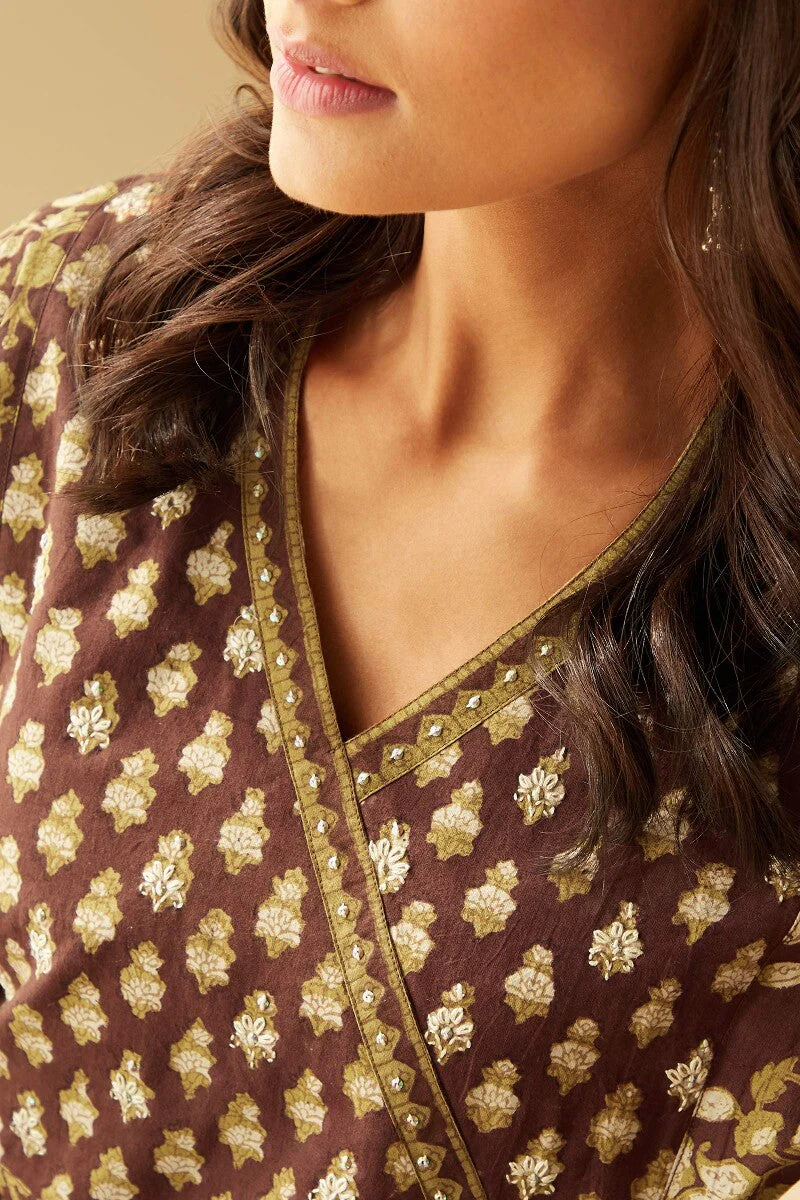 Sehra Zainab Bagru Kurta - Image 5