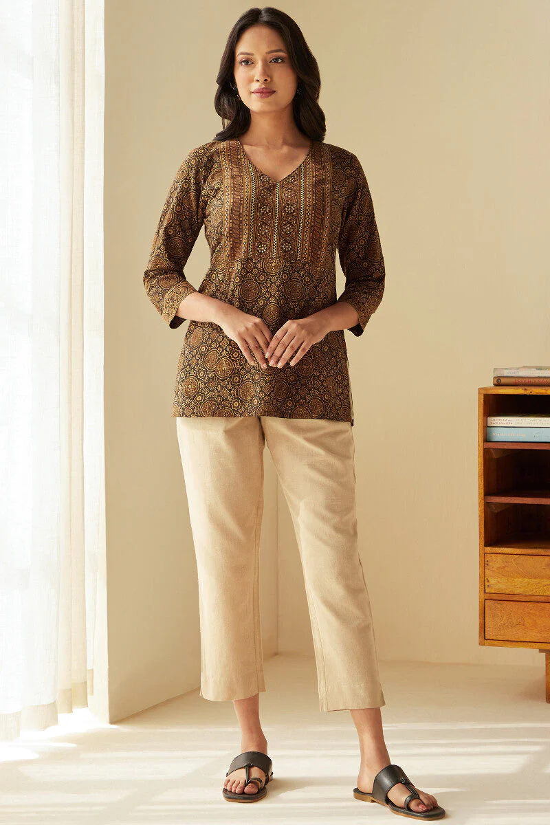 Sehra Zara Ajrak Top - Image 3