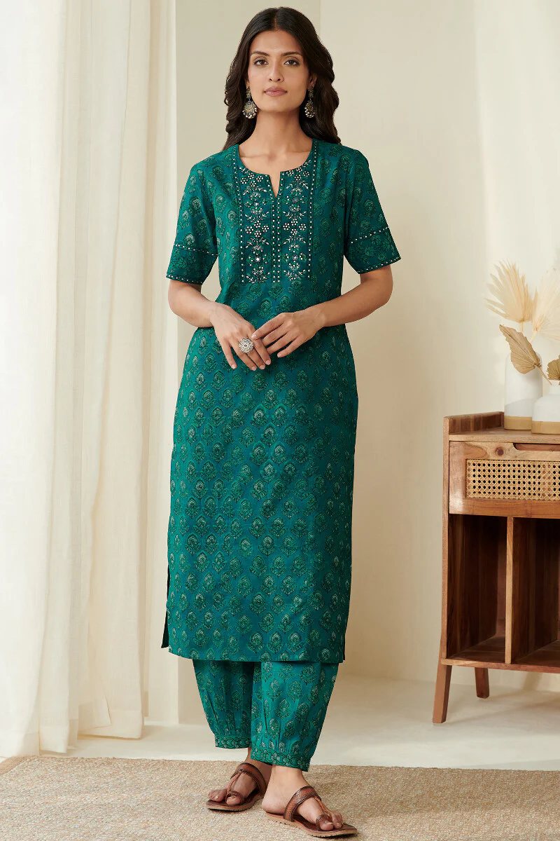 Sehra Zareena Akola Kurta - Image 2