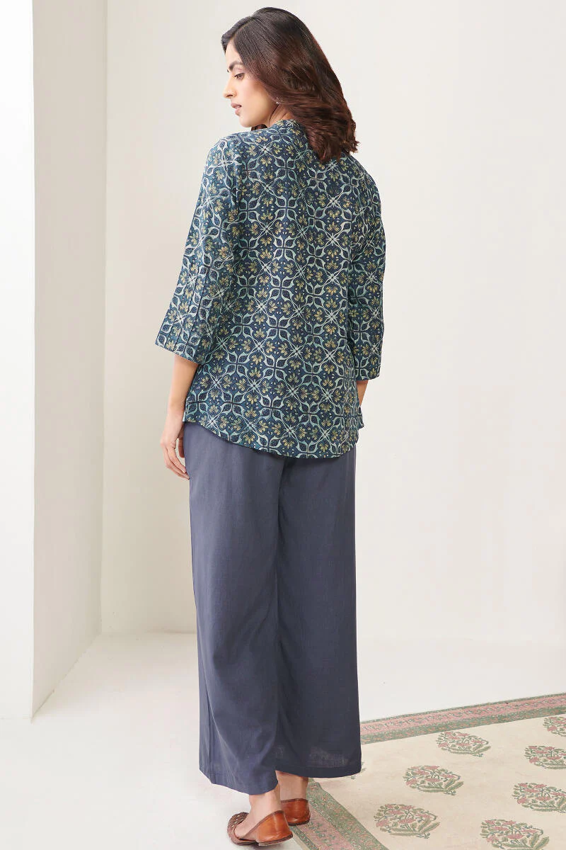 Sehra Zarina Ajrak Top - Image 7