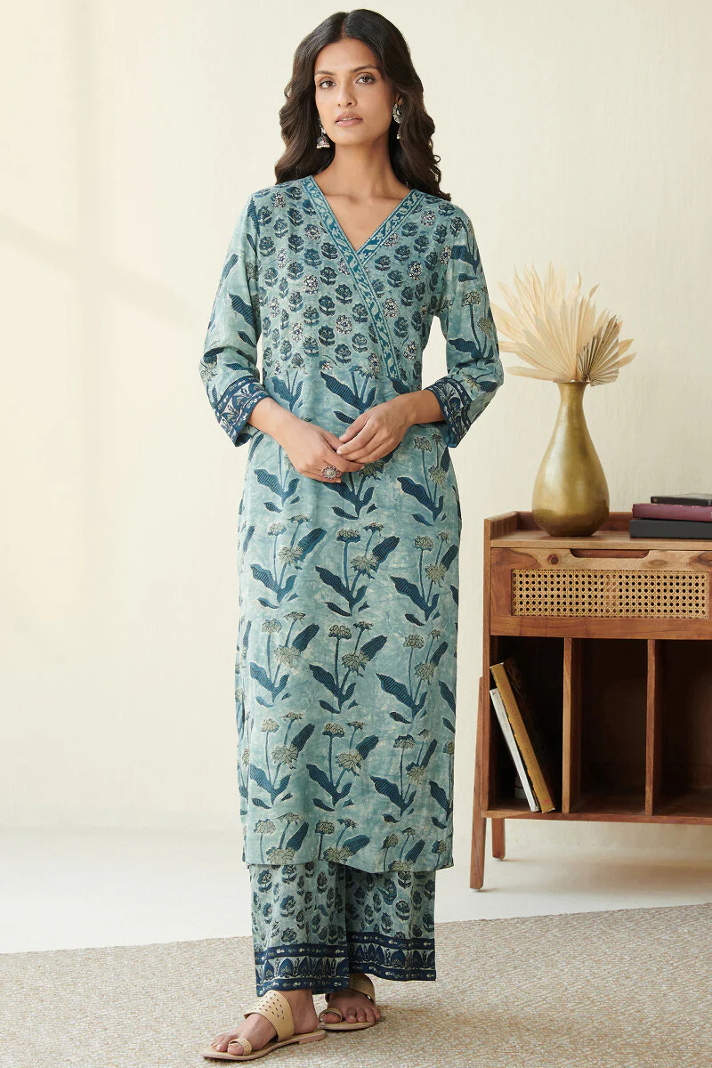 Sehra Zarina Akola Modal Kurta - Image 2