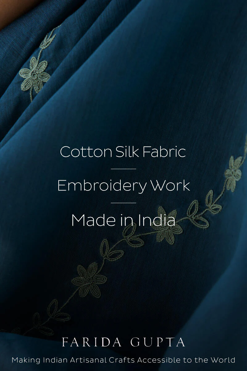 Sehra Zarina Cotton Silk Dupatta - Image 6