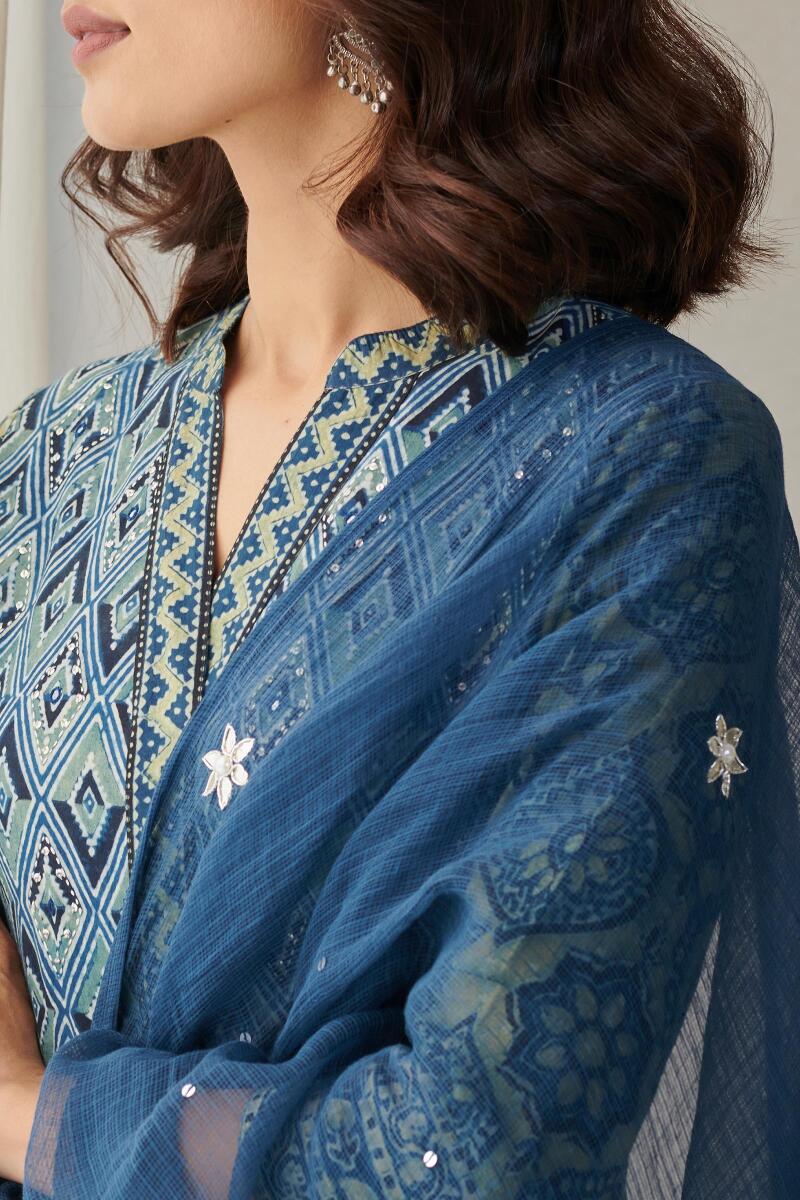 Sehra Zeniya Kota Dupatta - Image 4