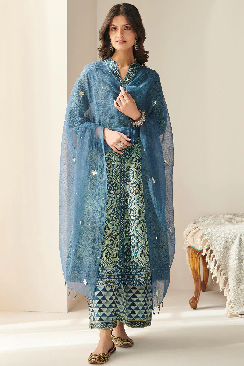 Sehra Zeniya Kota Dupatta - Image 3