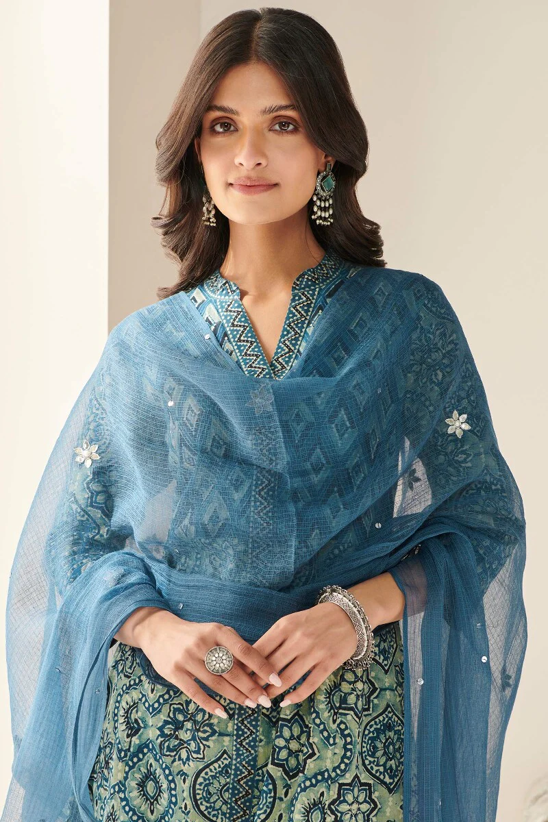 Sehra Zeniya Kota Dupatta - Image 5