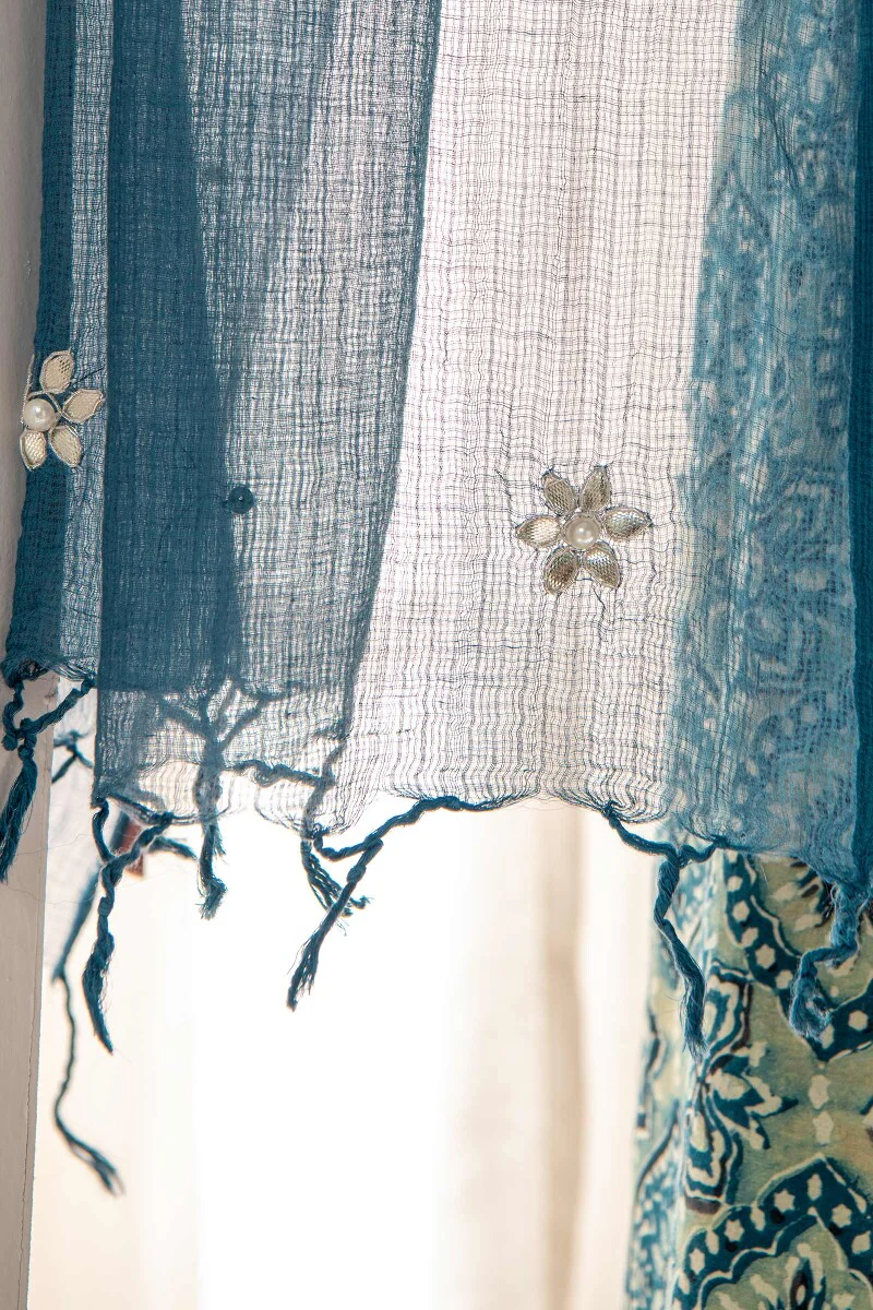 Sehra Zeniya Kota Dupatta - Image 7
