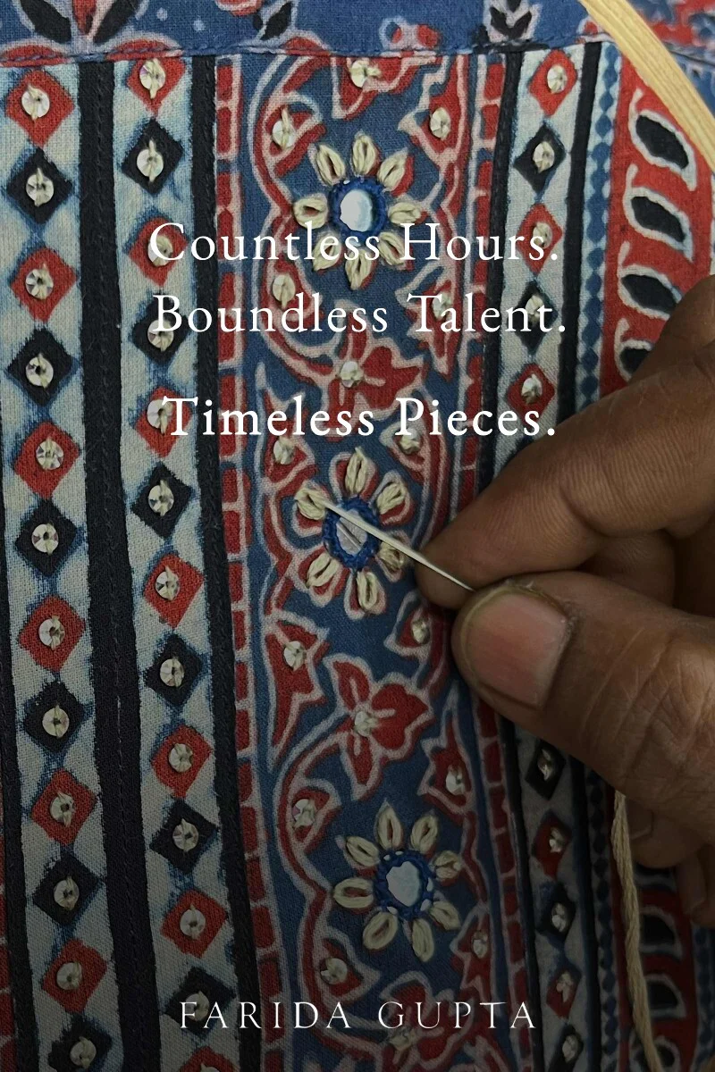 Sehra Zoya Ajrak Kurta - Image 10