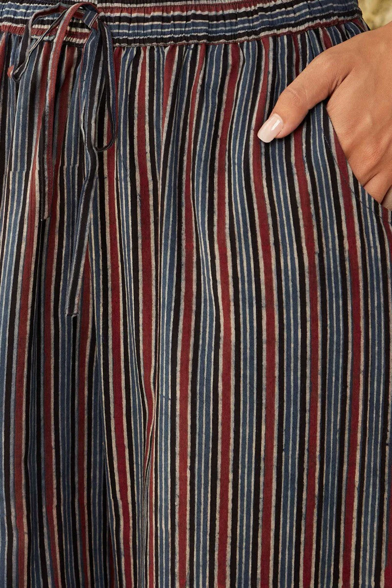 Sehra Zoya Ajrak Narrow Pants - Image 4