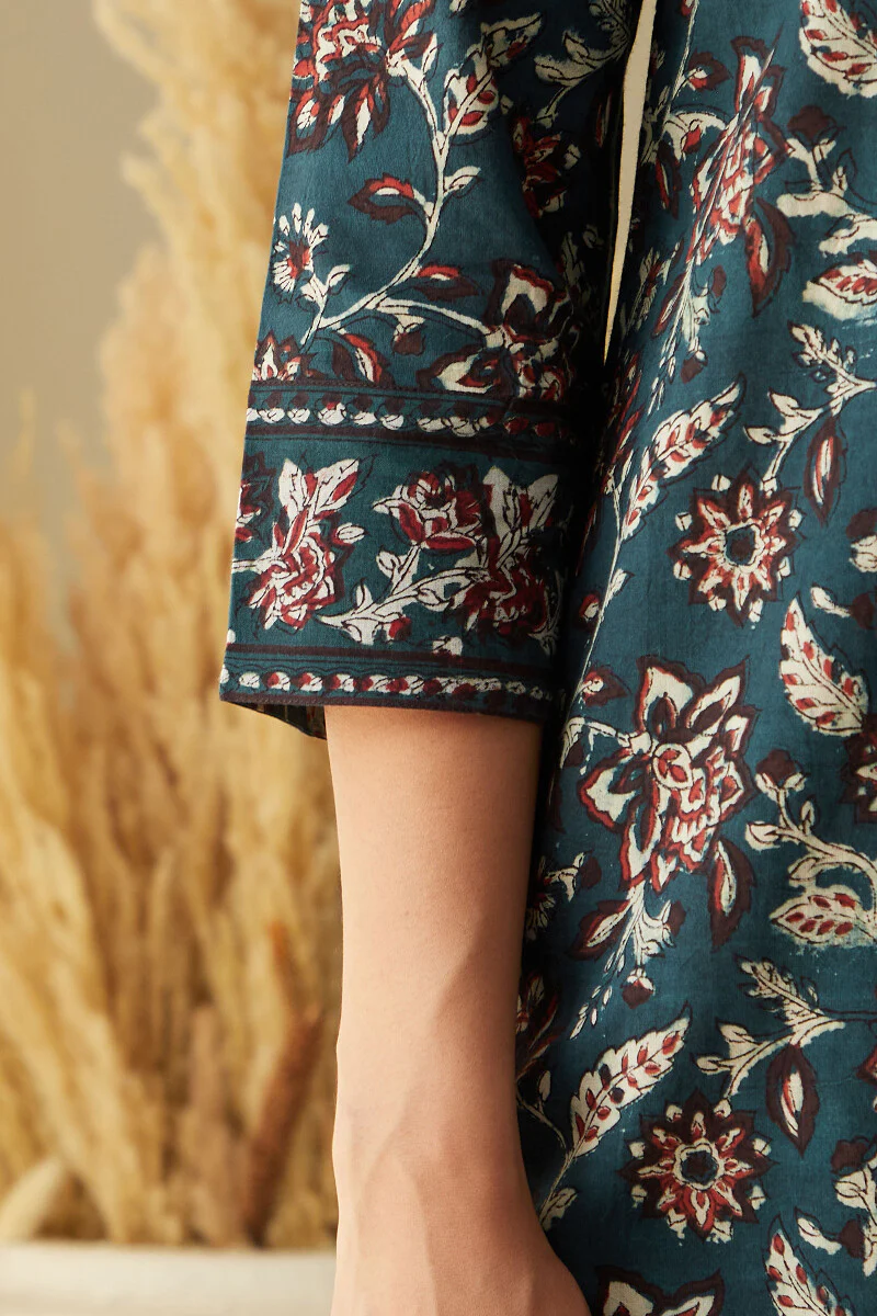 Sehra Zoya Bagru Kurta - Image 6