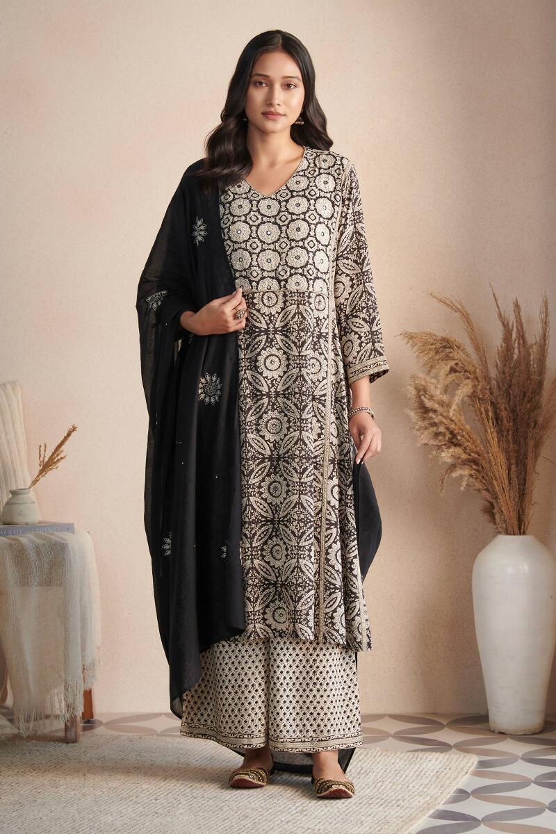 Sehra Zoya Bagru Palazzo - Image 3