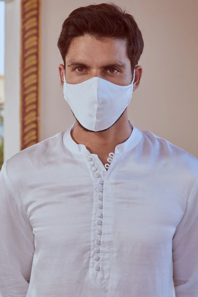 Shahid Linen Satin Kurta - Image 5