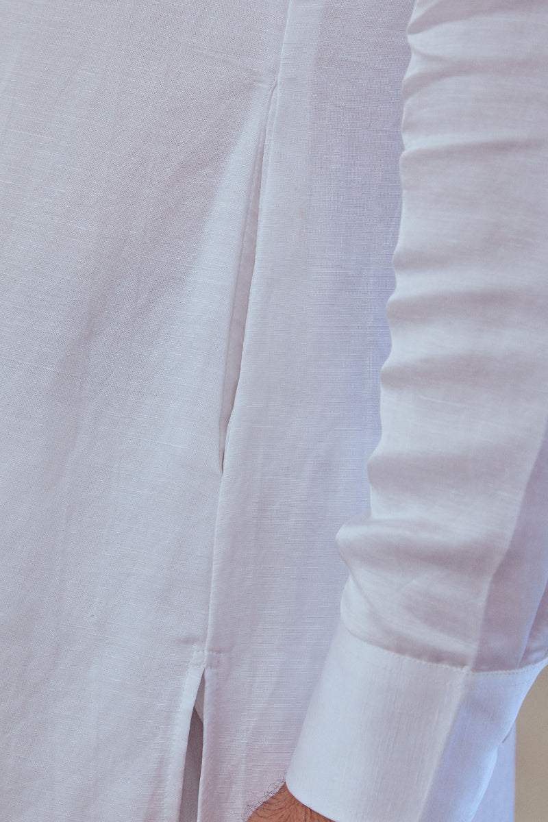 Shahid Linen Satin Kurta - Image 6