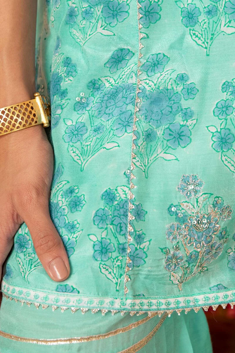 Shirin Afsana Sanganeri Modal Kurta - Image 5