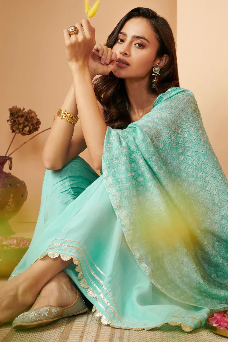 Shirin Afsana Sanganeri Modal Kurta - Image 6