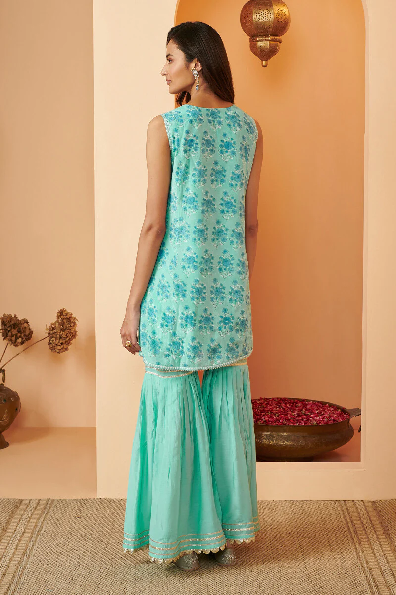 Shirin Afsana Sanganeri Modal Kurta - Image 8