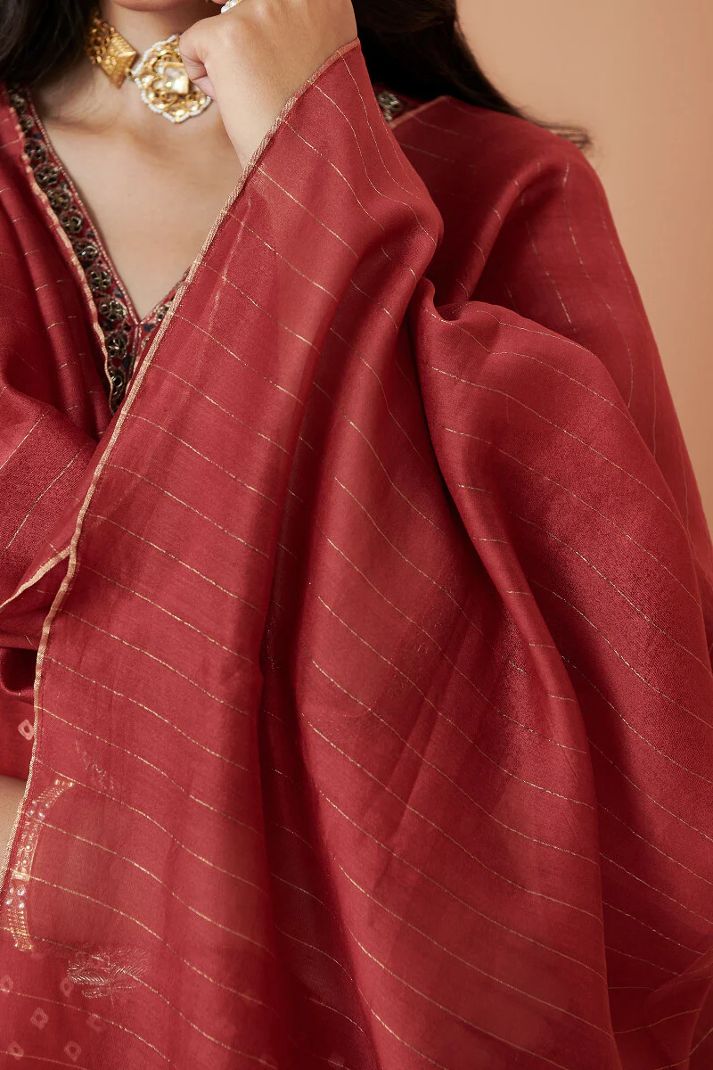 Shirin Alizah Chanderi Dupatta - Image 4
