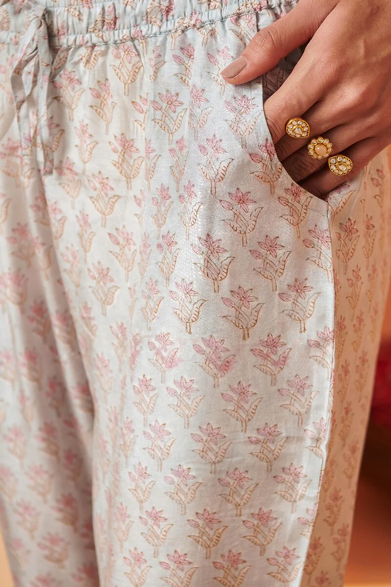Shirin Amarya Sanganeri Narrow Pants - Image 4