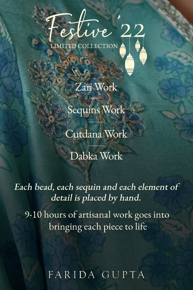Shirin Farhat Sanganeri Modal Kurta - Image 11