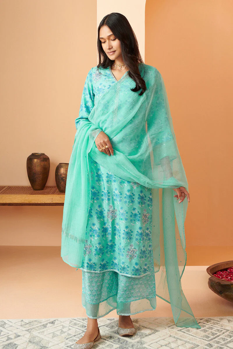 Shirin Farhat Sanganeri Modal Kurta - Image 4