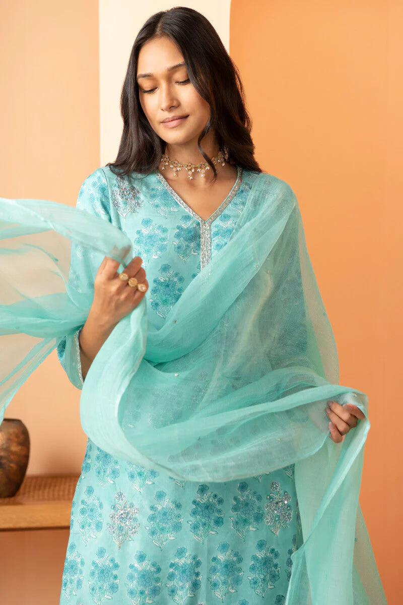 Shirin Farhat Sanganeri Modal Kurta - Image 7