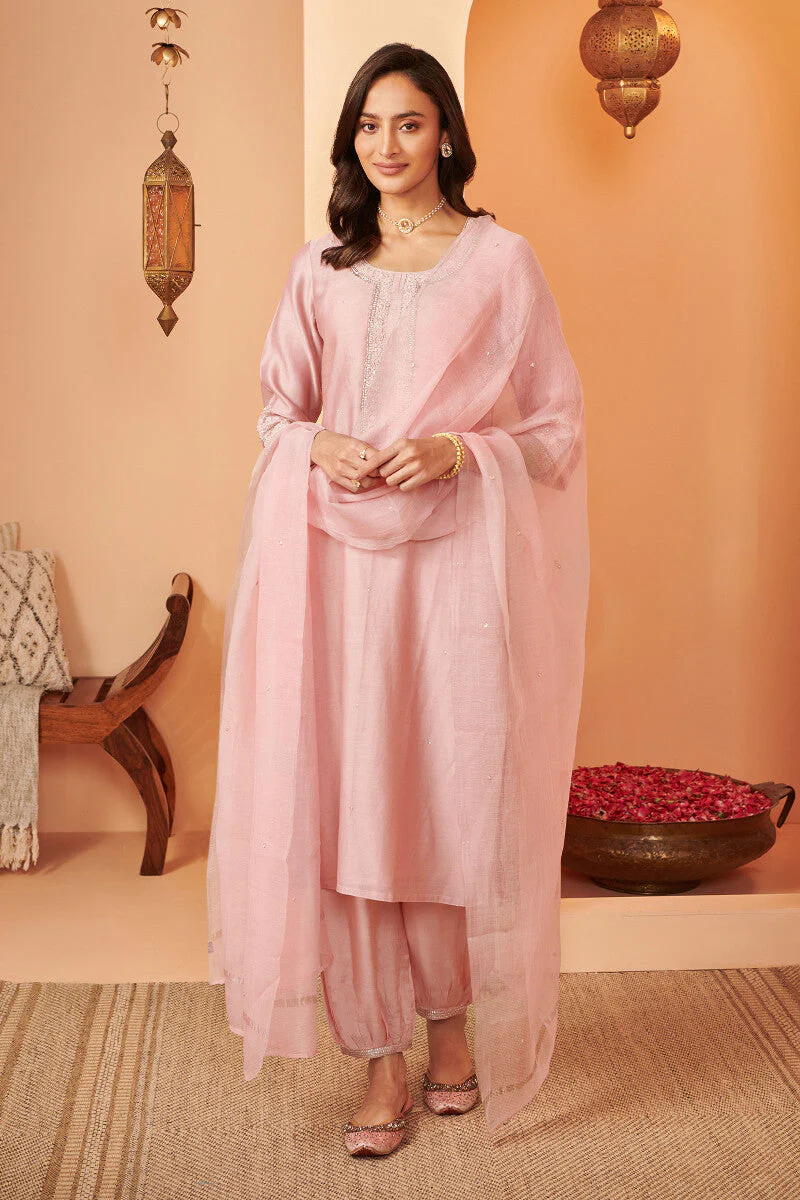 Shirin Farheen Chanderi Kurta - Image 4