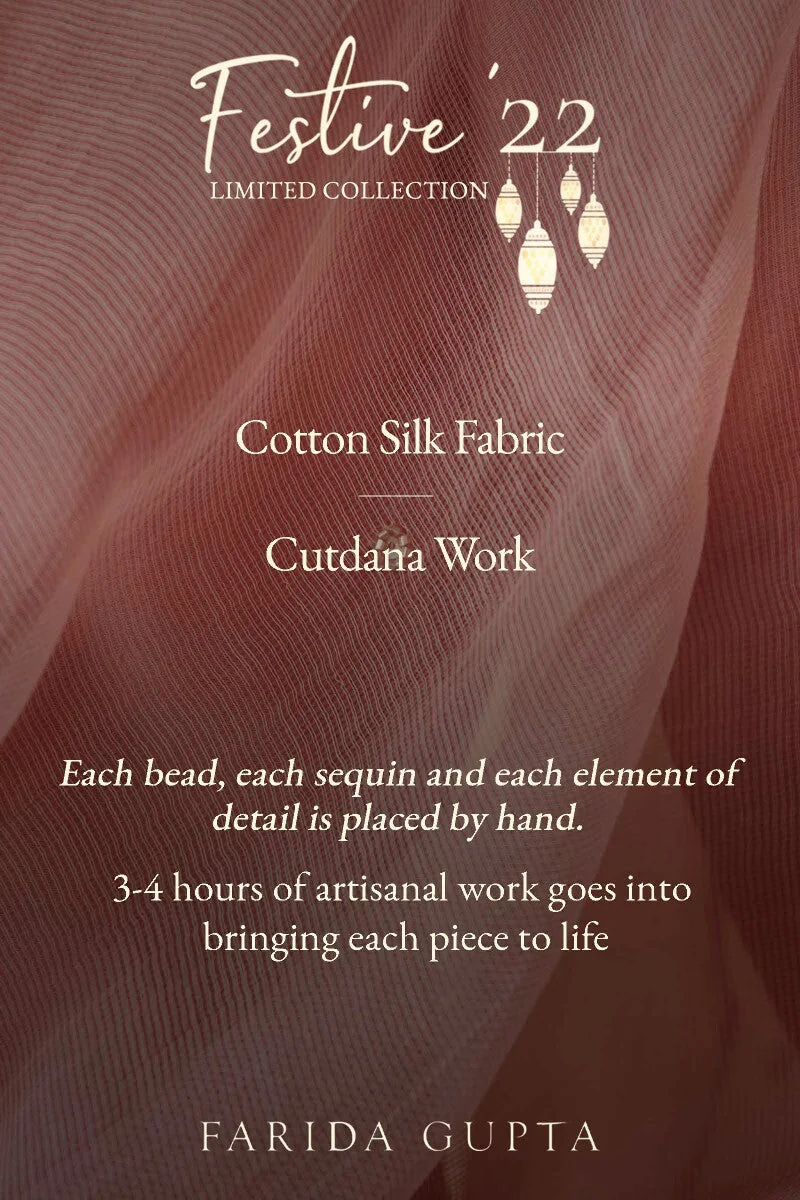 Shirin Farheen Cotton Silk Dupatta - Image 7