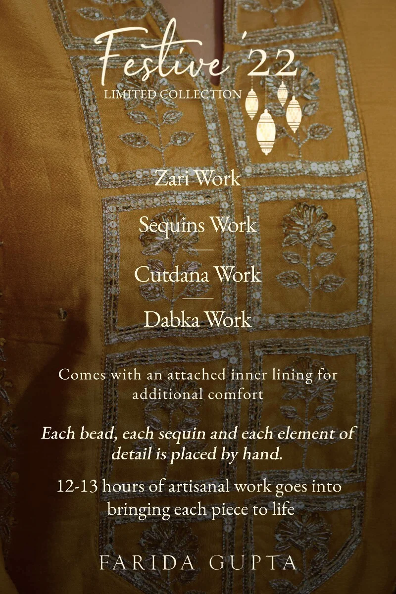 Shirin Farhin Chanderi Kurta - Image 10