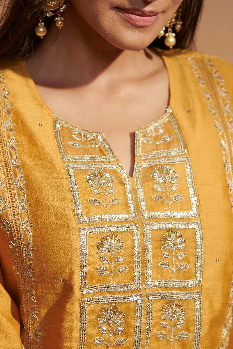 Shirin Farhin Chanderi Kurta - Image 3