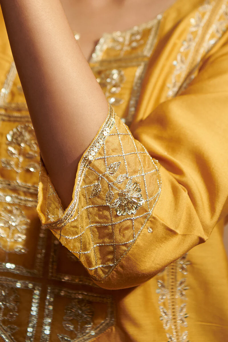 Shirin Farhin Chanderi Kurta - Image 5