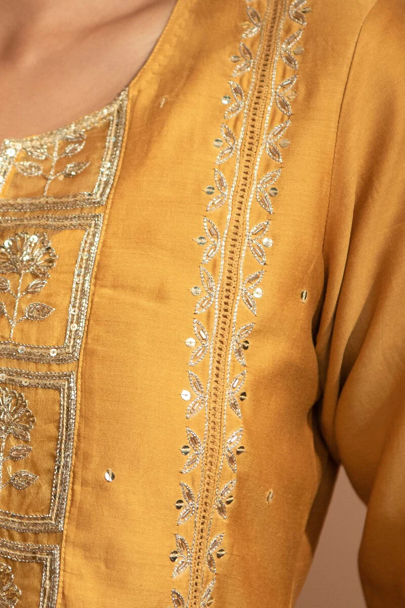 Shirin Farhin Chanderi Kurta - Image 6
