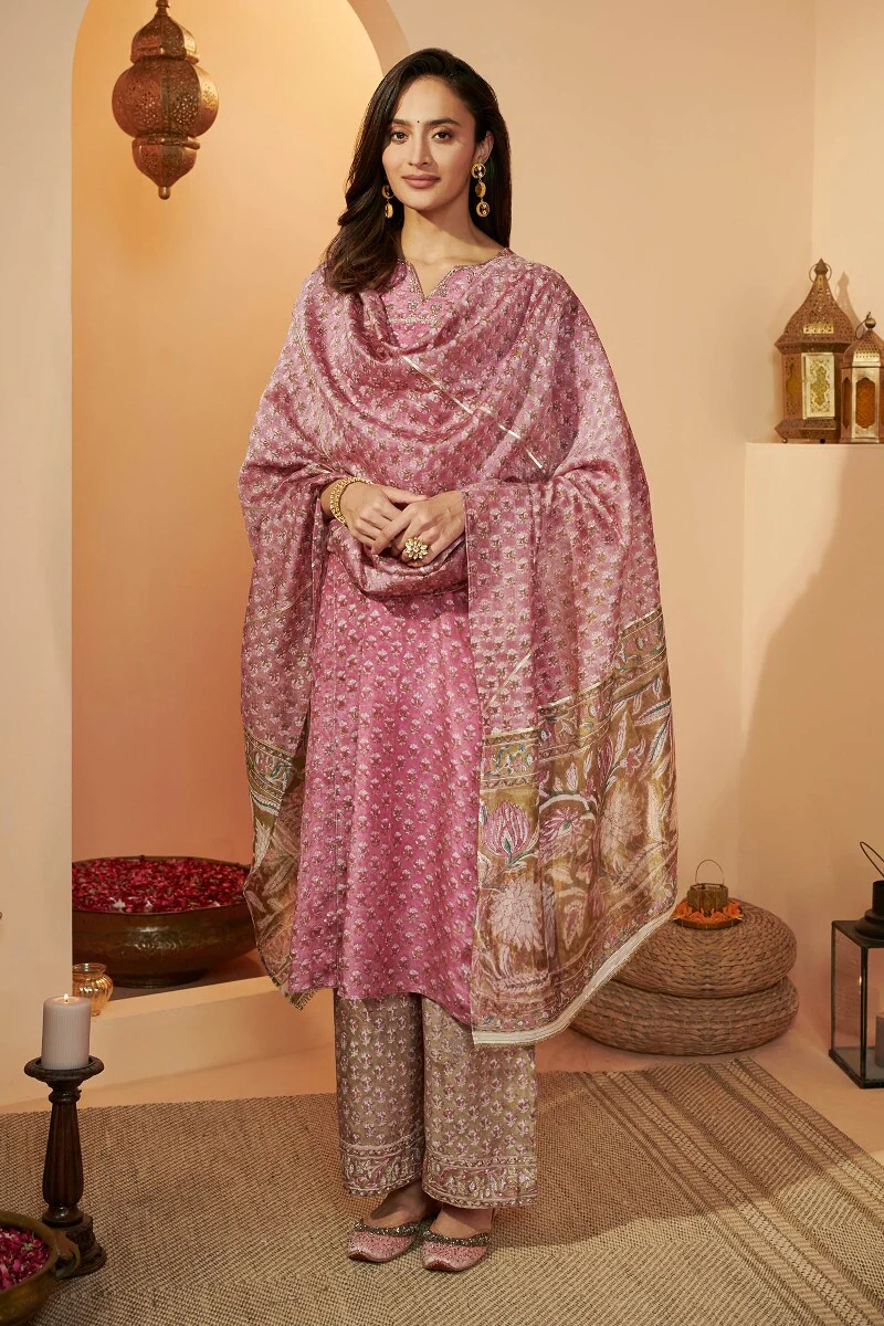 Shirin Firosa Chanderi Dupatta - Image 3