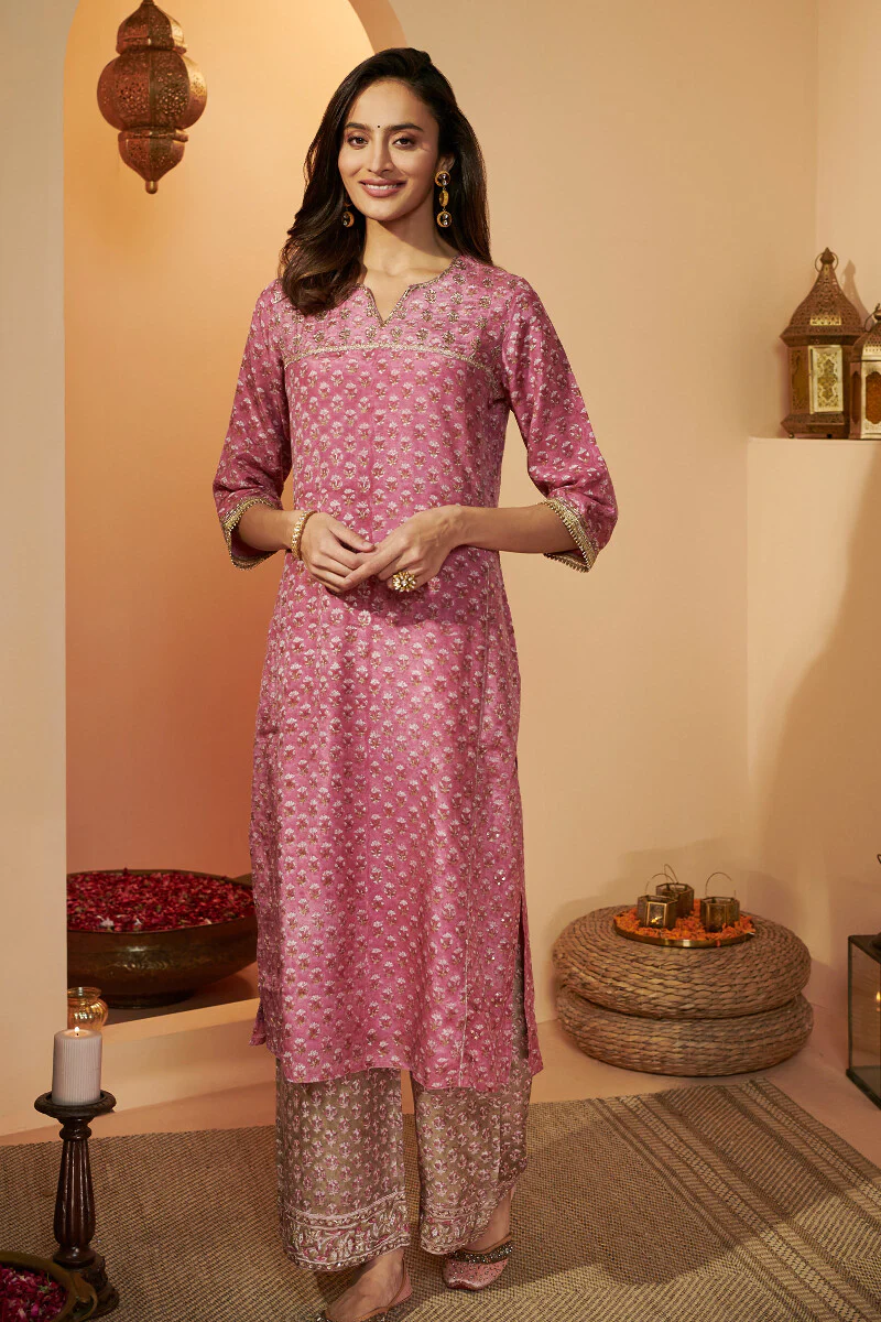 Shirin Firosa Sanganeri Kurta - Image 2