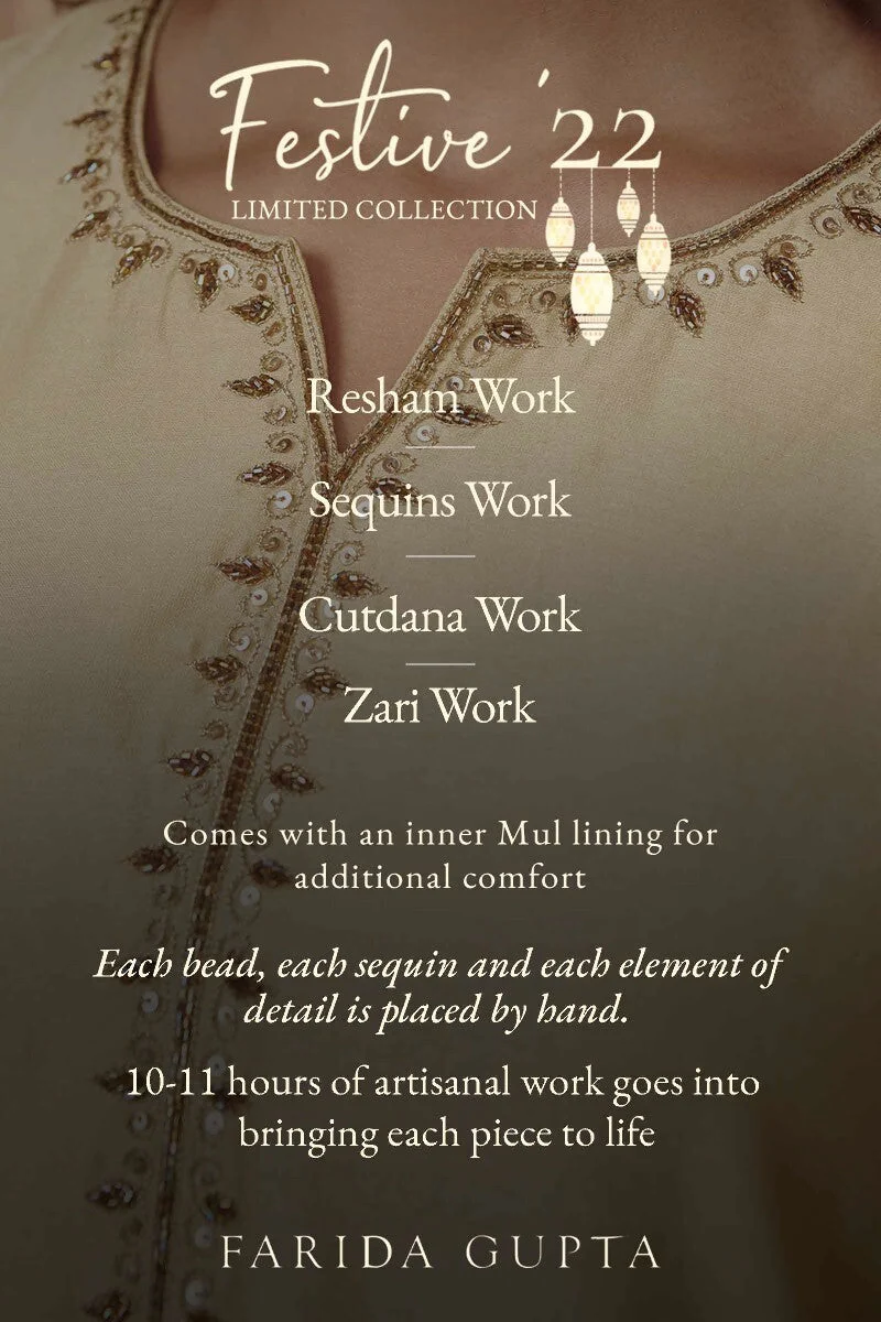 Shirin Jasmina Chanderi Kurta - Image 9