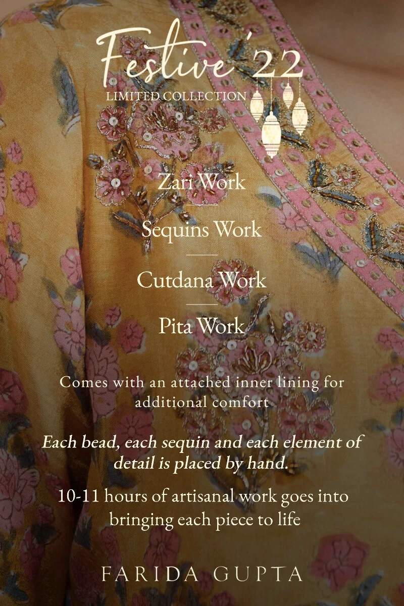 Shirin Kiara Sanganeri Modal Kurta - Image 9