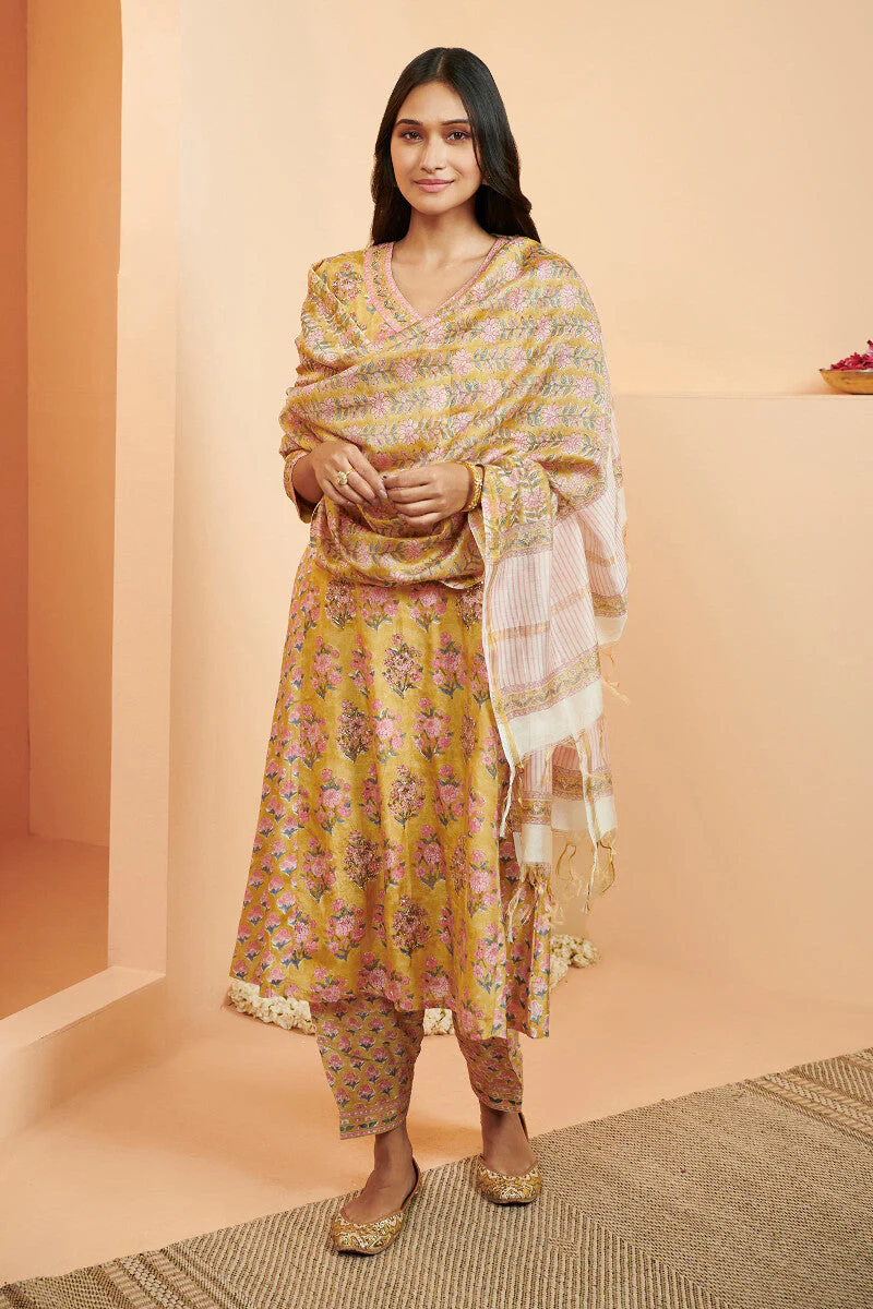 Shirin Kiara Sanganeri Modal Kurta - Image 4