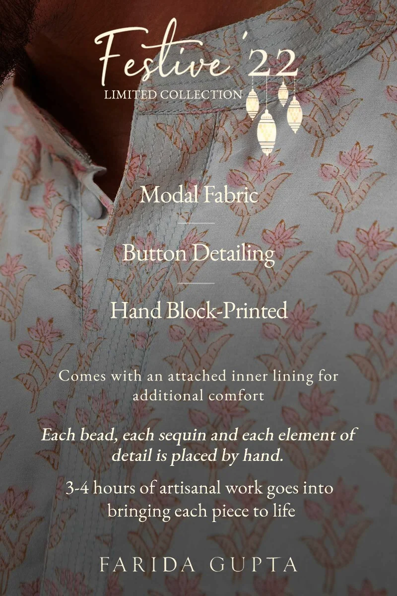 Shirin Mahin Sanganeri Modal Kurta - Image 6