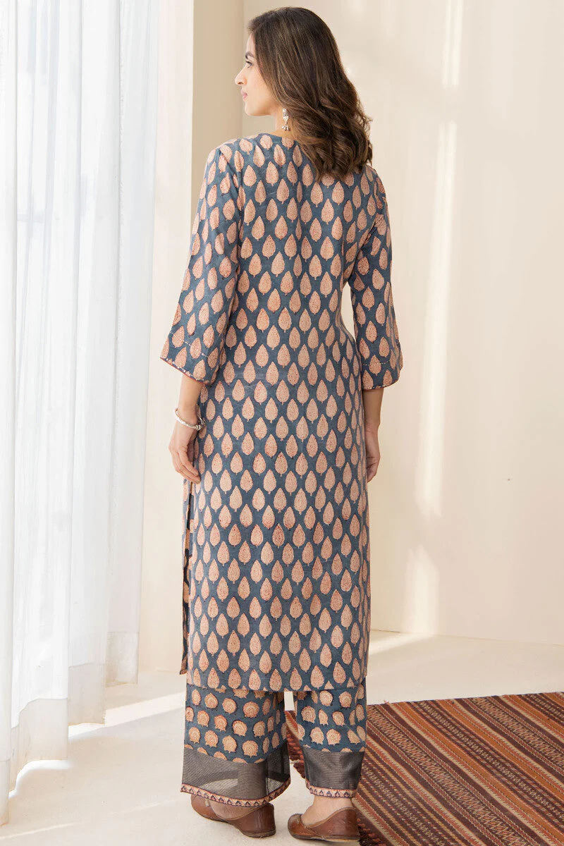 Shirin Mahnoor Modal Bagru Kurta - Image 5