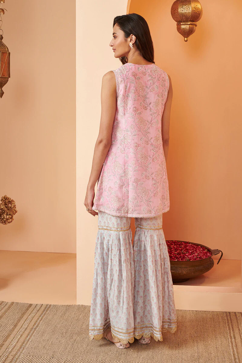 Shirin Mahreen Sanganeri Modal Kurta - Image 9
