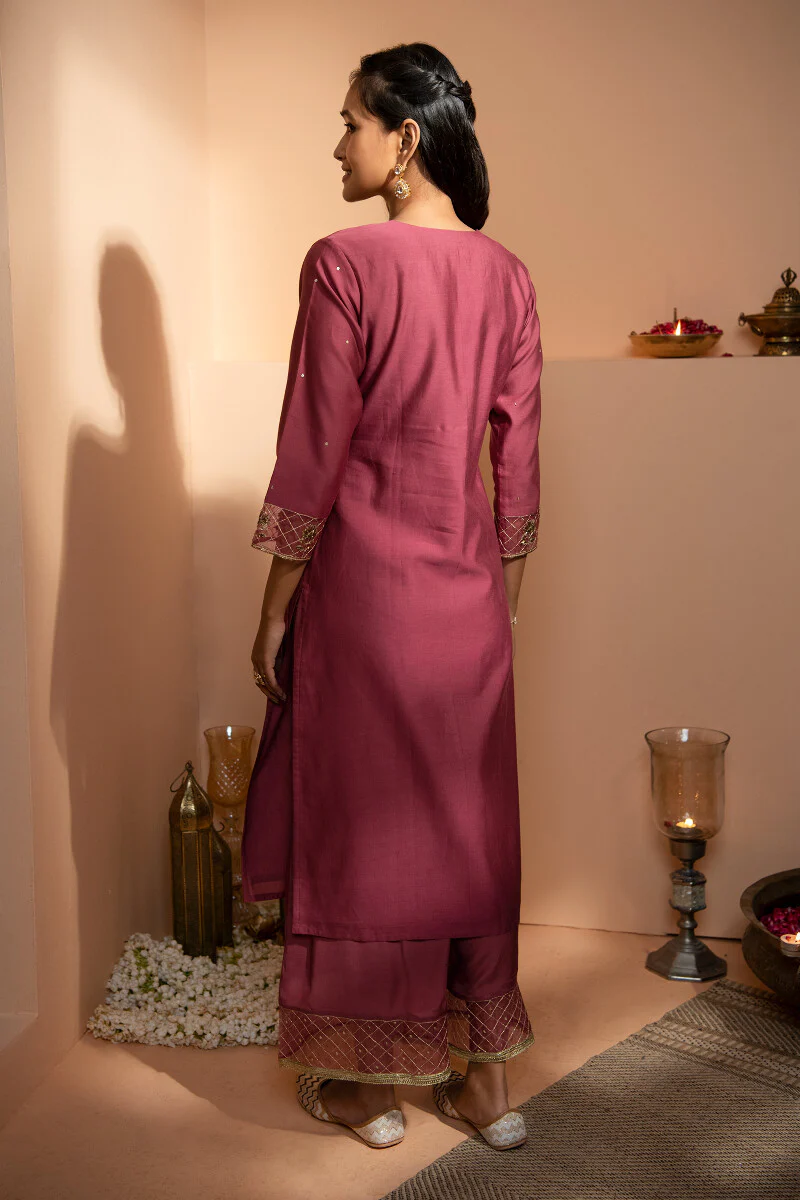 Shirin Maira Chanderi Kurta - Image 10