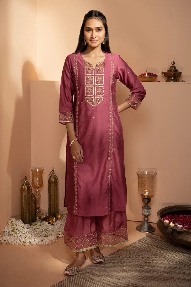 Shirin Maira Chanderi Kurta - Image 2