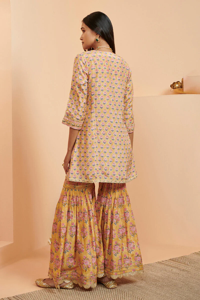 Shirin Maya Sanganeri Modal Kurta - Image 8